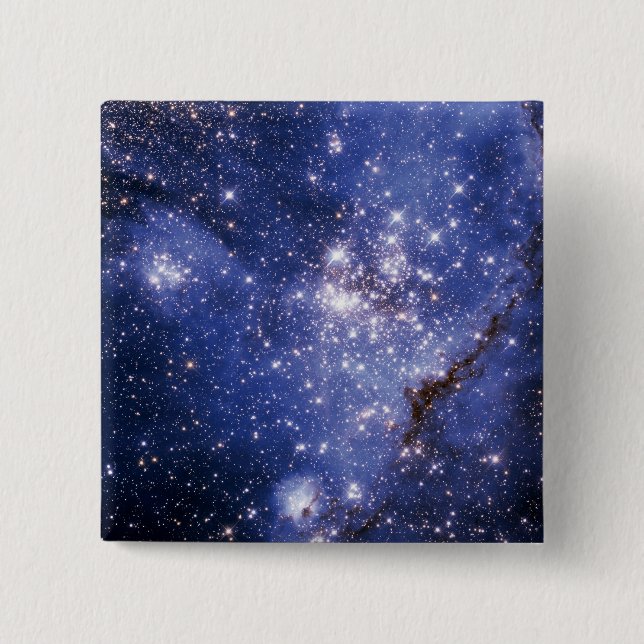 Small Magellanic Cloud 2 Inch Square Button (Front)
