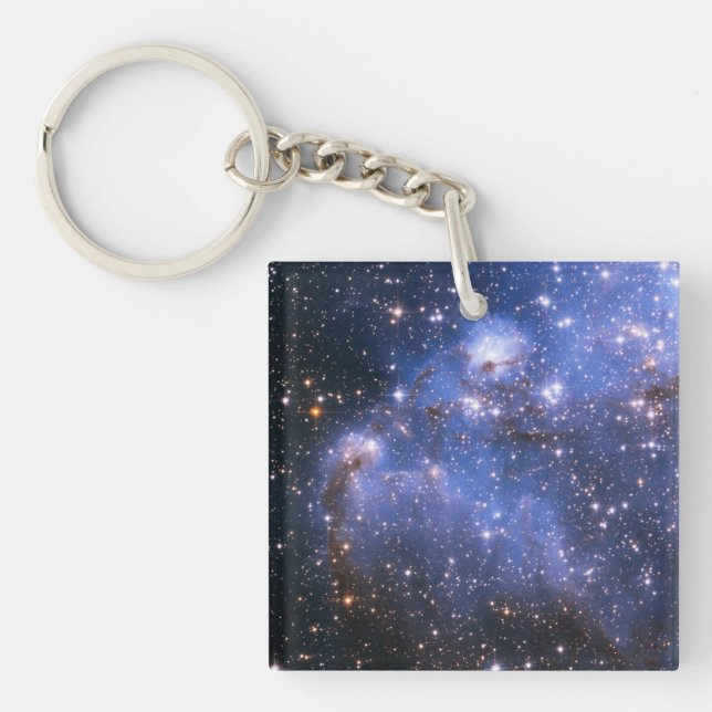 Small Magellanic Cloud Keychain (Front)