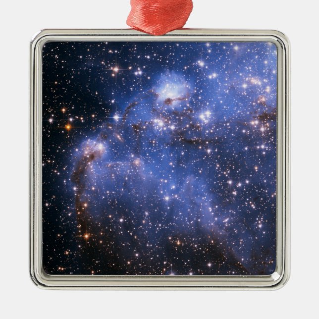 Small Magellanic Cloud Metal Ornament (Front)