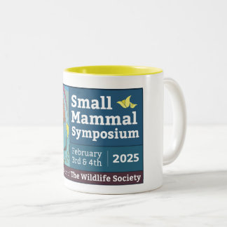 Small Mammal Symposium Mug! Two-Tone Coffee Mug