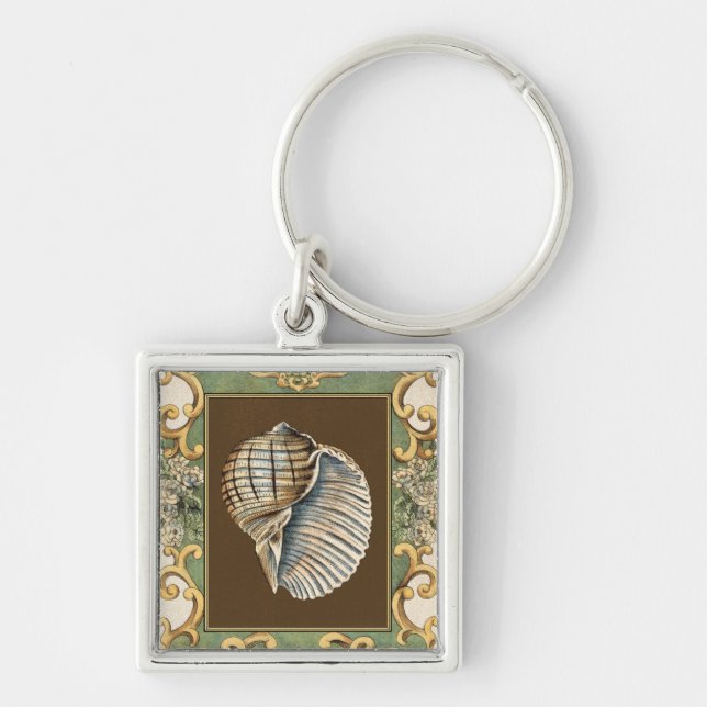 Small Mermaid's Shells Keychain (Front)