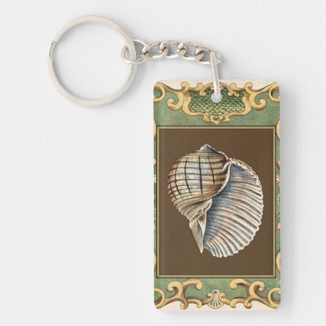 Small Mermaid's Shells Keychain (Front)