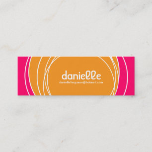 Small Mini Calling Card