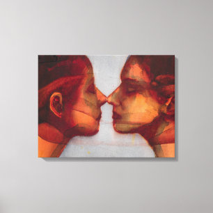 Small Mirror Twin 2003-07 Canvas Print