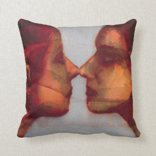 Small Mirror Twin 2003-07 Throw Pillow