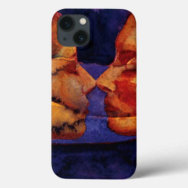 Small Mirror Twin with Figure Case-Mate iPhone Case (Back)