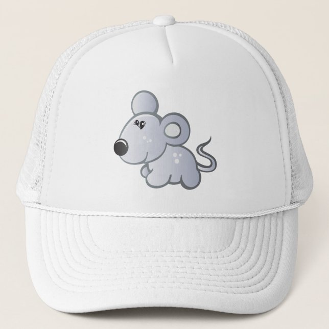 small mouse in relax Hat (Front)