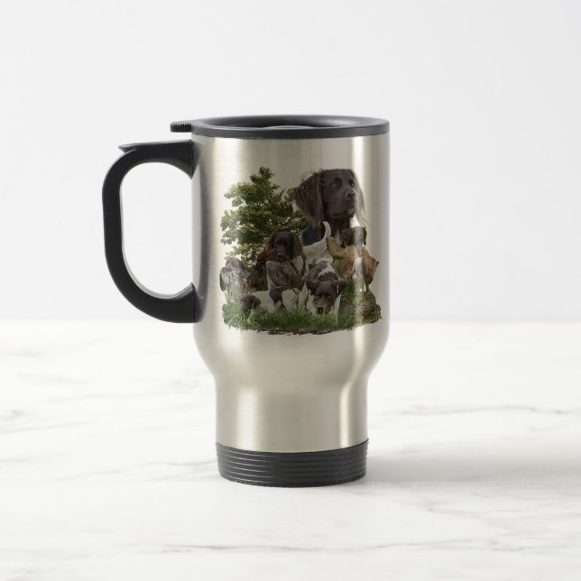 Small Munsterlander    Travel Mug (Left)