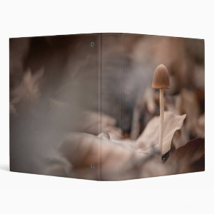 Small Mushroom Nature Photo Binder