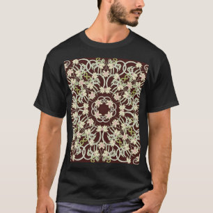 Small narcissus, art nouveau square. T-Shirt