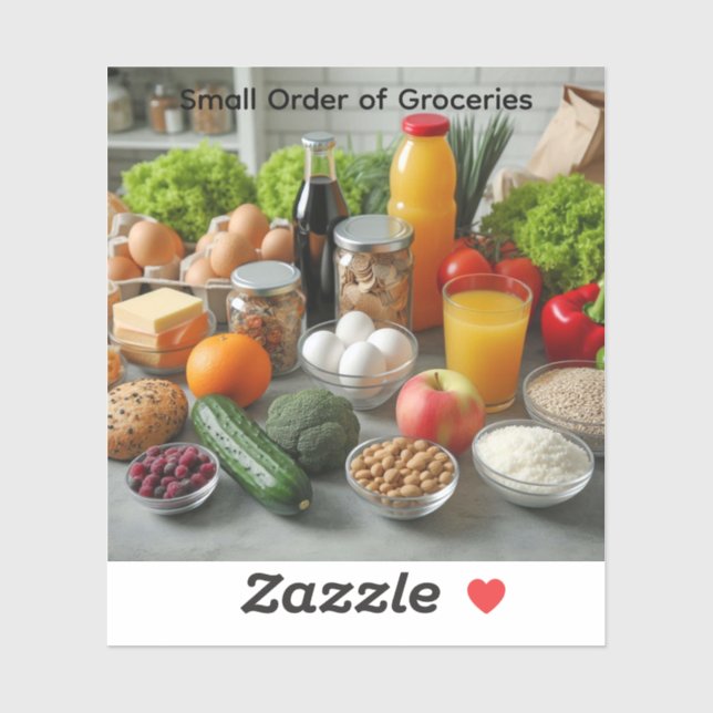 Small Order of Groceries (Sheet)
