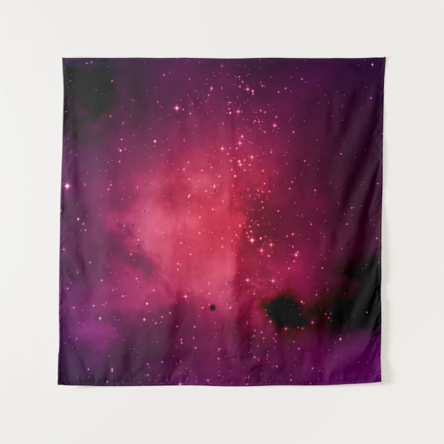 Small part of an infinite star field of space in t tapestry (Front)