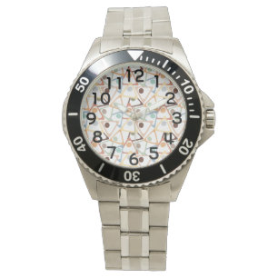 Small Pastel Triangles Watch