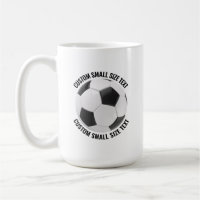 Small Personalized Text Soccer Ball 15 oz. Custom