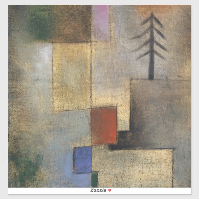 Small Picture of Fir Trees, 1922 by Paul Klee (Sheet)
