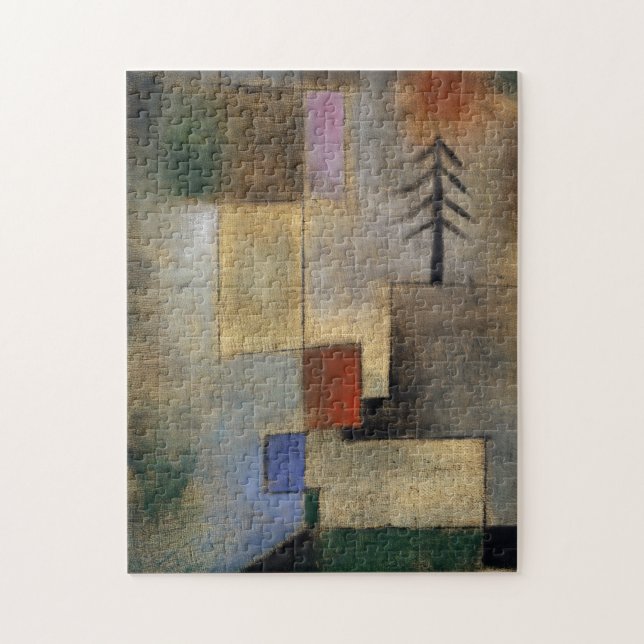 Small Picture of Fir Trees, 1922 by Paul Klee Jigsaw Puzzle (Vertical)