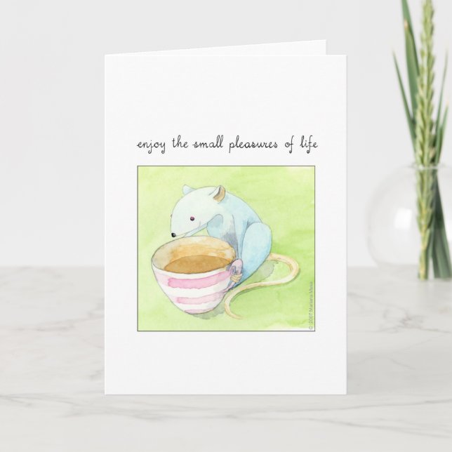 Small Pleasures Card (Front)