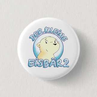 Small polar bear 2 1 inch round button