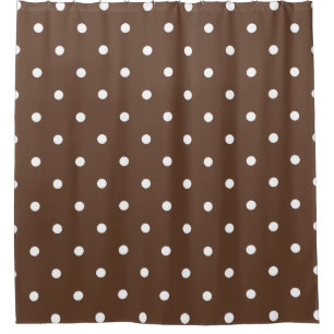 Small Polka Dots Pattern: Brown