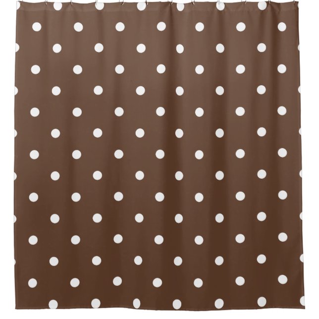 Small Polka Dots Pattern: Brown (Front)