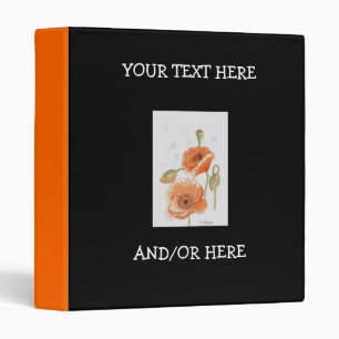 'Small Poppies' Binder