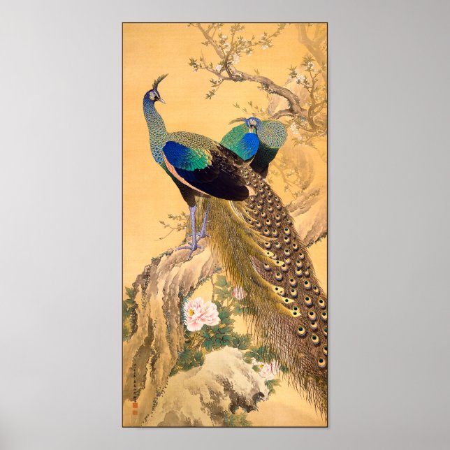 Small poster Japanese Art Motif (Front)