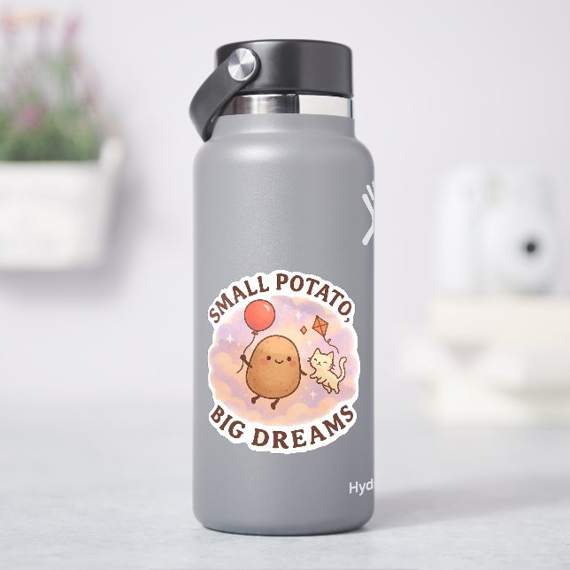 Small Potato Big Dreams – Cute Motivational (HydroFlask)