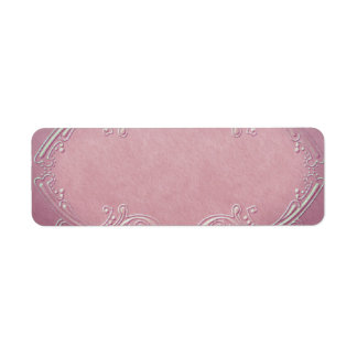 Small Pretty Pink Apothecary Label
