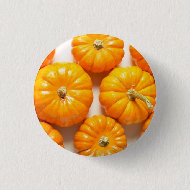 Small Pumpkins 1 Inch Round Button (Front)