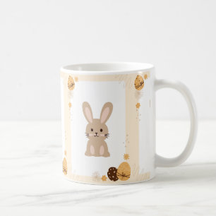 Small rabbit coffee mug