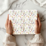 Small Rainbow Pastels Watercolor Wildflower Meadow Wrapping Paper Sheet<br><div class="desc">Infuse your gift-giving with the enchanting charm of our Rainbow Pastels Watercolor Wildflower Meadow Wrapping Paper Sheets. Perfect for birthdays, baby showers, and any special occasion, these sheets feature a vibrant array of hand-painted wildflower designs in soft rainbow pastels. The beautiful blend of colours and delicate botanical patterns create a...</div>