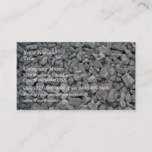 Small Rock Texture Close up Business Card