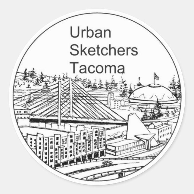 Small Round Sticker (Front)