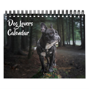 Small Size Dog Lovers Calendar
