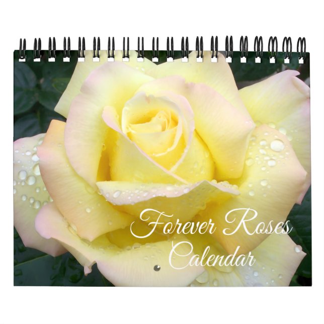 Small Size Forever Roses Calendar (Cover)