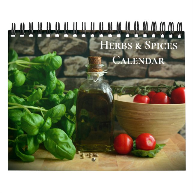 Small Size Herbs & Spices Calendar (Cover)