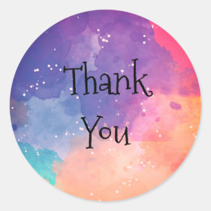 small size thank you stickers