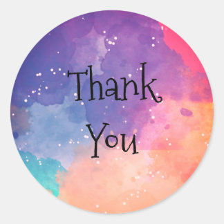 small size thank you stickers