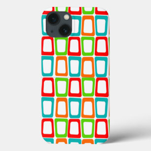 Small Skewed Rectangles iPhone 13 Case