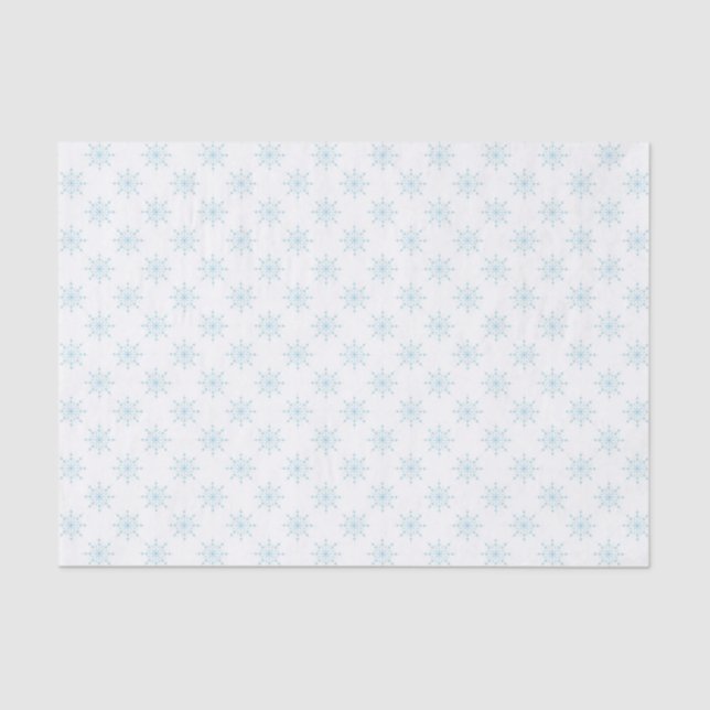 Small Snowflakes Tissue Paper (Front)