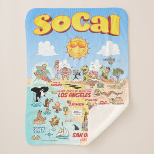 Small SoCal Sherpa Blanket