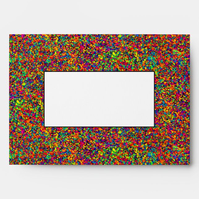 Small Splatter - A7 Envelope (Front)