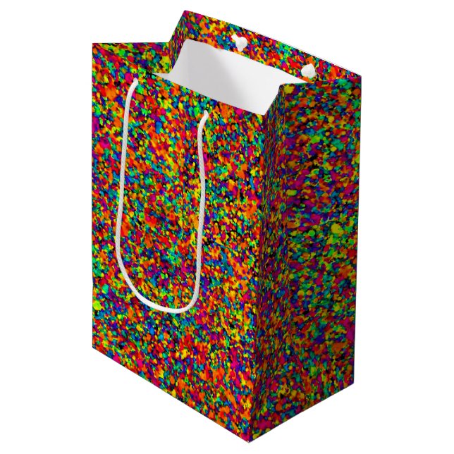 Small Splatter - Gift Bag (Front Angled)