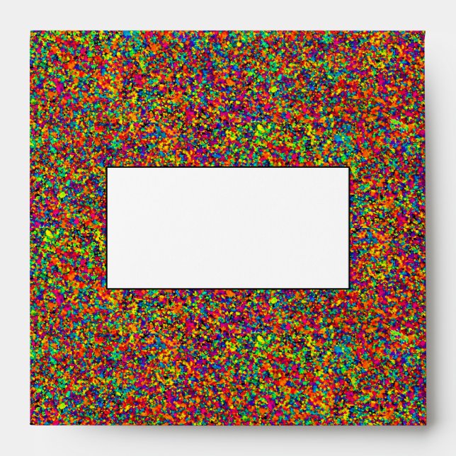 Small Splatter - Square Envelope (Front)