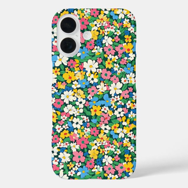 Small Spring Flowers Pattern Case-Mate iPhone Case (Back)