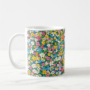 Small Spring Flowers Pattern Coffee Mug