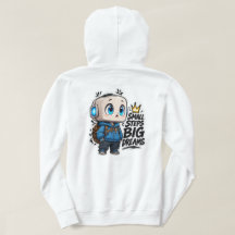 Small Steps Big Dreams Anime Robot Apparel