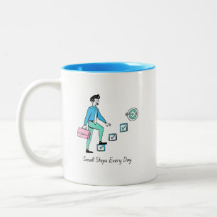 Small Steps Daily Motivation Mug