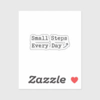  'Small Steps Every Day'  Minimalist Planner 