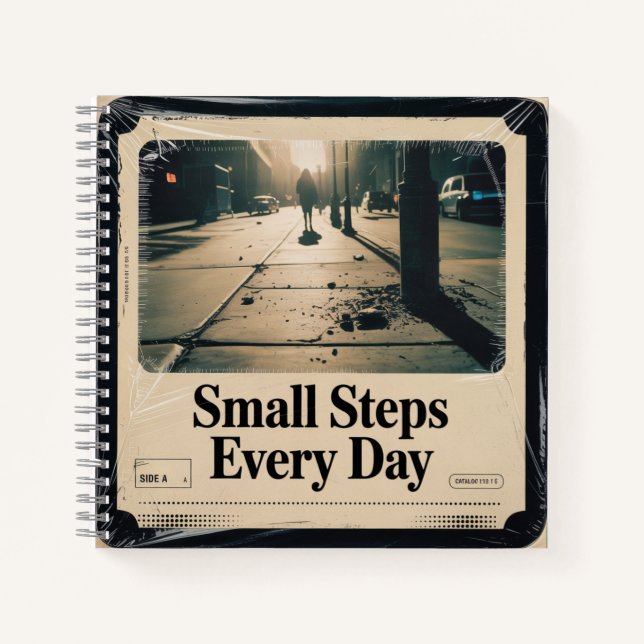Small Steps Every Day Notebook (Front)